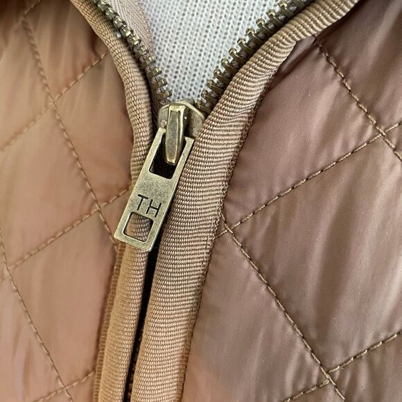 Tommy Hilfiger Quilted Full Zip Jacket Size M EUC - Picture 5 of 8